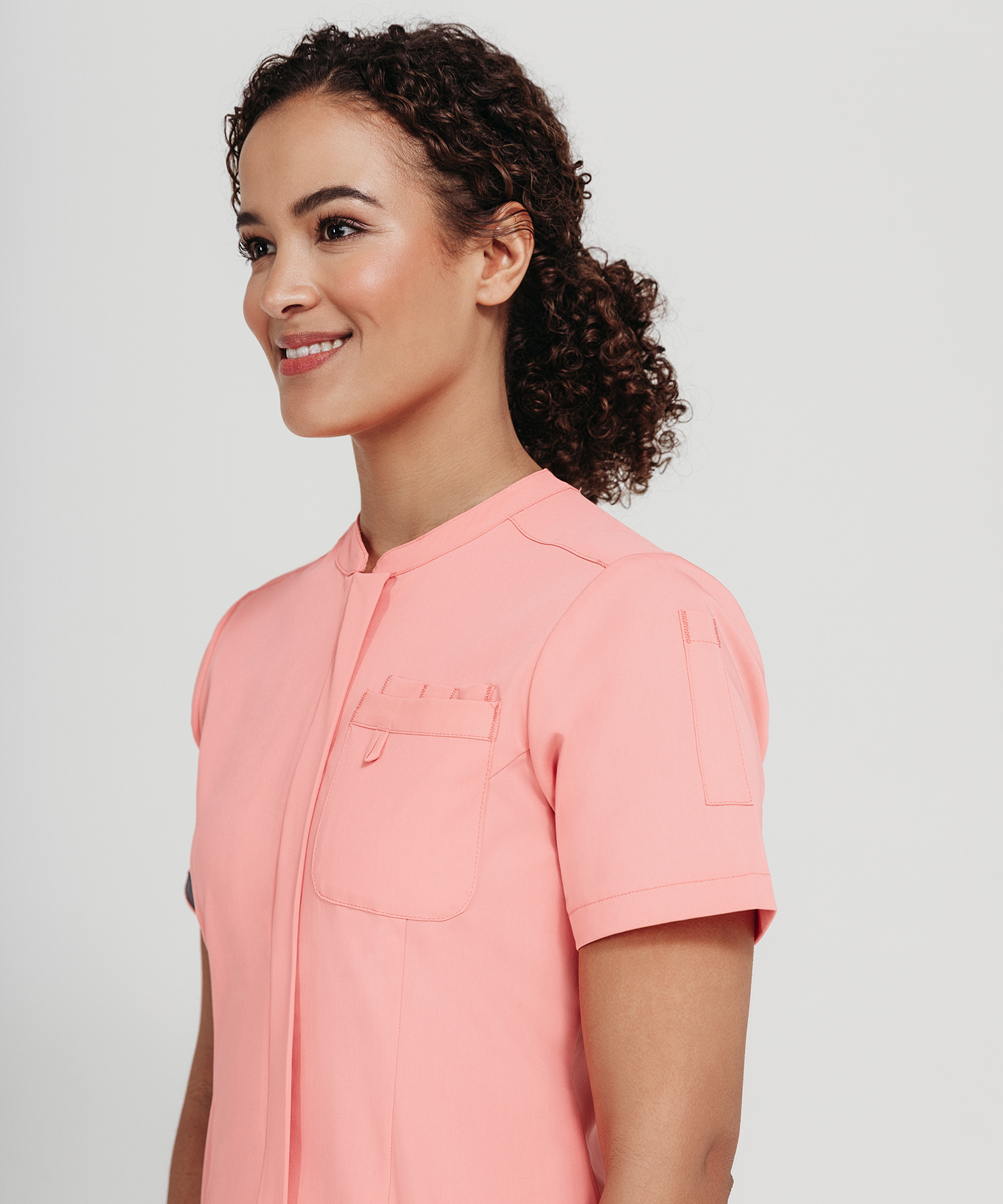 Dames top Linde Pink blossom